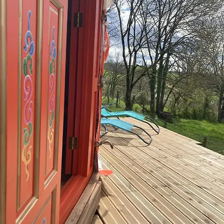 La Yourte De La Mariotte 豪华帐篷 Montredon (Lot)