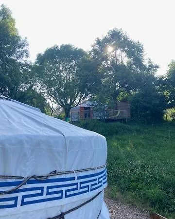 Lüks kamp alanı La Yourte De La Mariotte